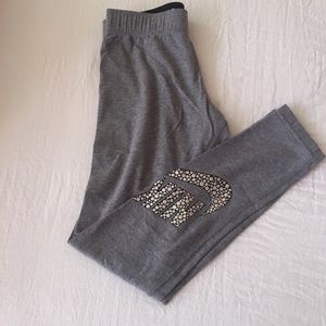 Grey Nike leggings for kids
